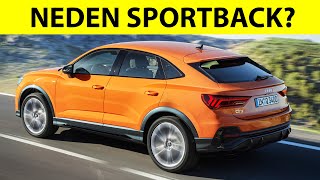 Yeni 2022 Audi Q3 Sportback  NEDEN SPORTBACK [upl. by Vetter176]