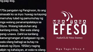 Efeso 4 Audio Tagalog Bible [upl. by Abehsile61]