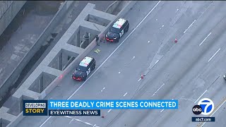 Woman killed boyfriend in Woodland Hills left kids on 405 then died in Redondo Beach sources say [upl. by Bonar323]