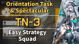 Trials for Navigator4  TN3 Orientation Task amp Spectacular Trial  Easy Strategy Squad 【Arknights】 [upl. by Haze]