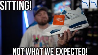 NIKE TRICKED US THE JORDAN 4 “MILITARY BLUE” IS SITTING THIS WAS A WEIRD RELEASE [upl. by Johanna1]