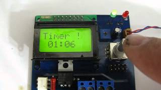 Таймер для засветки фоторезиста UV Timer [upl. by Yrrad]