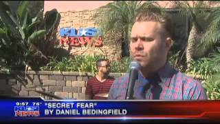 Daniel Bedingfield Performs quotSecret Fearquot on KUSI San Diego [upl. by Elauqsap]