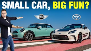 Mini Cooper S vs Toyota GR86 Which Is the BetterDriving Enthusiast Car [upl. by Evan]