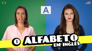 Alfabeto em inglês  Como pronunciar as letras [upl. by Didier]