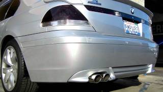 BMW 745i Custom Magnaflow Exhaust By European Vision Autoworks [upl. by Fisoi48]