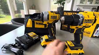 DEWALT ATOMIC 20V MAX Cordless Drill Combo Kit Review [upl. by Dave357]