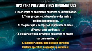 Tips y medidas para prevenir virus informáticos y posibles ciberataques [upl. by Kirt]