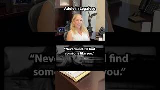 Attorney Kristy Arevalo translates lyrics to “Someone Like You” by Adele adele someonelikeyou 21 [upl. by Conti]