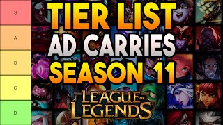 TIER LIST MEJORES ADC PARCHE 111  GUIA LOL [upl. by Terrill]