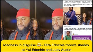 Madness in disguise 😂  Rita Edochie throws shades at Yul Edochie and Judy Austin [upl. by Mazel]