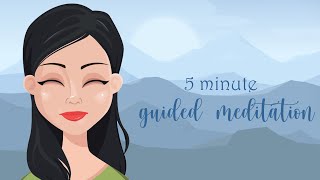 Relax Your Body amp Your Mind  5 Minute Guided Meditation [upl. by Keefer]