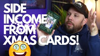 How to Make Extra Income Selling Christmas Cards a side hustle anyone can do [upl. by Beth]