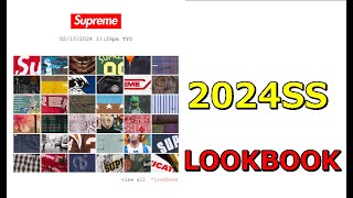 【Supreme】2024SS LOOKBOOK [upl. by Sirmons3]