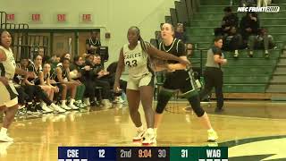 Highlights Wagner Womens Basketball vs Saint Elizabeth [upl. by Nevada]