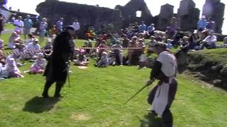 Dunluce Castle Sword Display 20Jul13 [upl. by Glover]