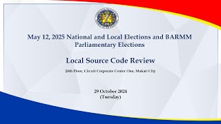 May 12 2025 National and Local Elections and BARMM Parliamentary Elections [upl. by Saucy748]