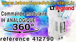 Horloge analogique programmable 412790 sur laboutiquedubricoleur [upl. by Xonel]