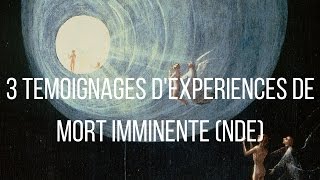 3 Témoignages dExpériences de Mort Imminente EMINDE 1 [upl. by Dur179]