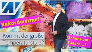 Eiszeit im März Polarwirbel kaputt Major Warming Viel Spekulation um kalten Märzwinter mit Schnee [upl. by Letsirc]