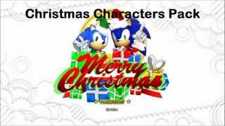 RELEASE Sonic Generations Christmas Characters Pack [upl. by Hayes]