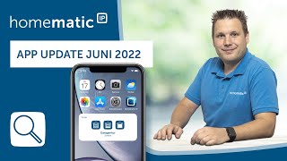 Homematic IP AppUpdate Neues Widget für Garagentore [upl. by Willcox]