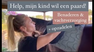 Help mijn kind wil een paard Benaderen en verzorging [upl. by Adidnac924]