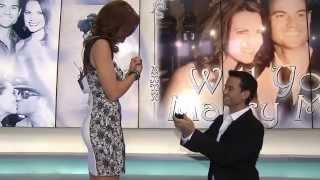 Best Surprise Proposal  Weatherman proposes to Morning News Anchor [upl. by Nivrehs]