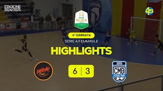 Tiki TakaCMB 63  HIGHLIGHTS  Serie A femminile 202425 [upl. by Dorelle]