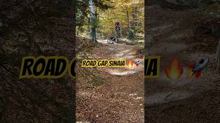 Best road gap in Romania bike bikepark downhillbike mtb jump [upl. by Hartzke]