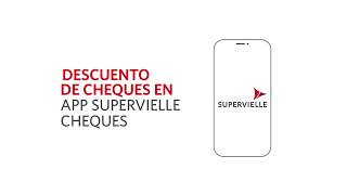 Descuento de cheques en App Supervielle Cheques [upl. by Auhsaj]