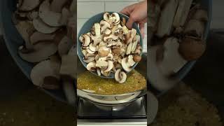 My Viral Creamy Garlic Mushroom Sauce And Chicken [upl. by Karli45]