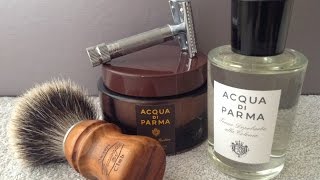 ♦Gold Dollar♦ Straight Razor  Maca Root Shaving Cream [upl. by Rother]