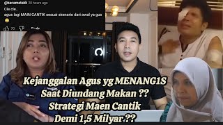 GAK SIMPATI LAGI  REAKSI NETIZEN KETIKA AGUS MER1NT1H SAK1T TAPI SEMBARI MEMBELA WAWAK NYA [upl. by Eekaz834]