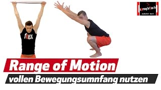 Range of motion  Effektiver trainieren  Mobility verbessern [upl. by Jea]