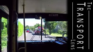 Bus Ride On Leyland Olympian  B516 UWW from Saltaire to Baildon  KBMT Rally July 2017 [upl. by Anitap730]