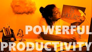 Study With Me LIVE  8 Hours  Powerful Productivity  Flow Method  Concentration Study Music [upl. by Elleinad214]