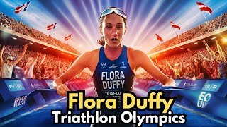 Flora Duffy Dominates Triathlon at Olympics for Bermuda • 2024 [upl. by Landbert988]