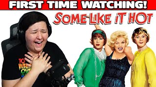 SOME LIKE IT HOT 1959 Movie Reaction  FIRST TIME WATCHING [upl. by Collette]