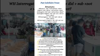 Mastering The Past Indefinite Tense  Simple Past Tense  Tense Practice [upl. by Atnom]