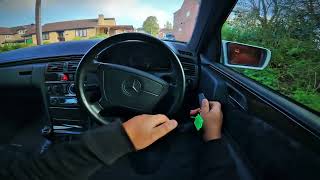 THE LAST REAL MERCEDES W210 POV DRIVE [upl. by Aiclid]