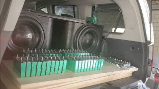 Building A 240ah Cmax Lithium Car Audio Battery [upl. by Grey]