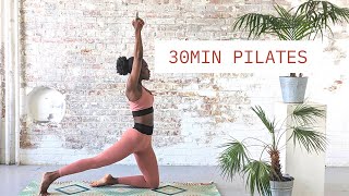 30 MIN PILATES WORKOUT FOR BEGINNERS  AT HOME PILATES [upl. by Hillinck]