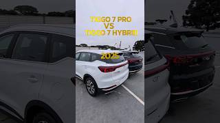 Quem tem o melhor consumo Tiggo 7 Pro 2025 ou TIGGO 7 PRO HYBRID 2025 [upl. by Eirehc]