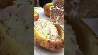 Batata gratinada com recheio [upl. by Yorgos]