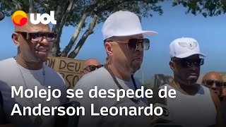 Molejo presta homenagem a Anderson Leonardo e anuncia novo álbum Sinônimo de alegria [upl. by Ymirej]