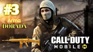 Disparos desde la cadera  Arma dorada en menos de 7 días COD Mobile 3 [upl. by Krakow]