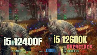 i5 12400 vs i5 12600k oc in 2024 [upl. by Ised]