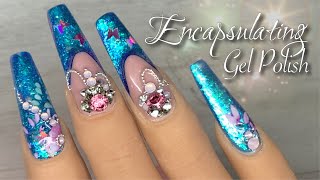 HardBuilder Gel Nail Tutorial  Encapsulating Gel Polish [upl. by Elleryt]