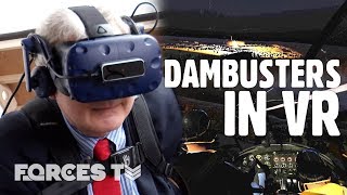 Back In Time Experiencing The Dambusters Raid Through VR  Forces TV [upl. by Llennehc]